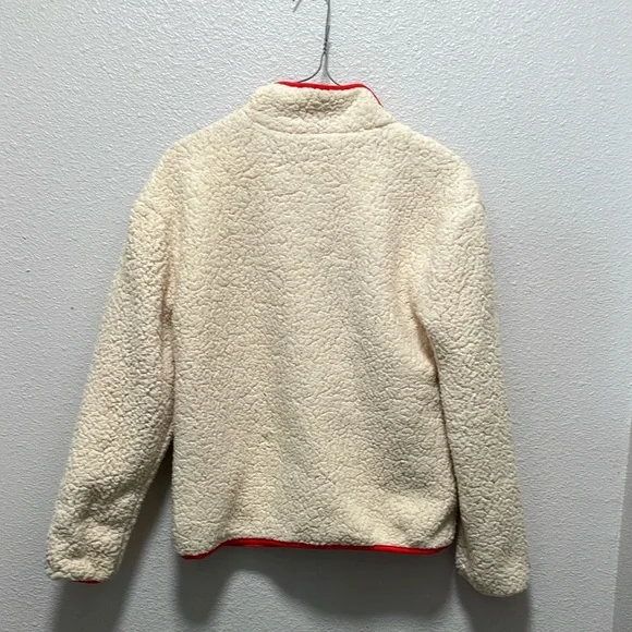 Lego Cream and Red Puffer Jacket - Picture 2 of 11